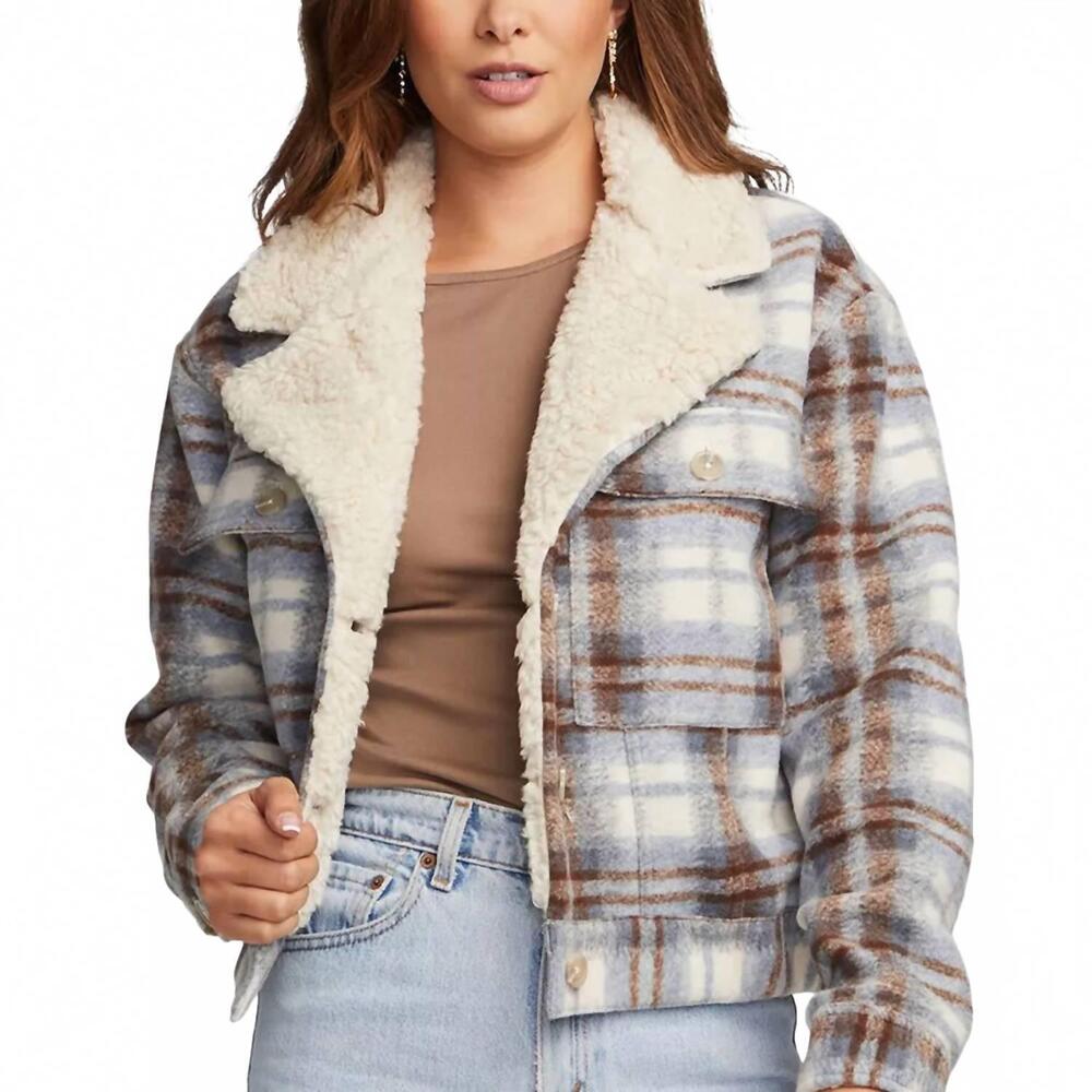 NEW SALTWATER LUXE zumi plaid jacket in multi